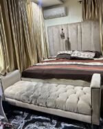6BY6 BEDFRAME WITH OTTOMAN - Image 4