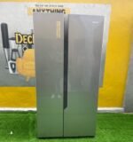 Neatly Used Hisense 67WS 516L Side by Side Refrigerator