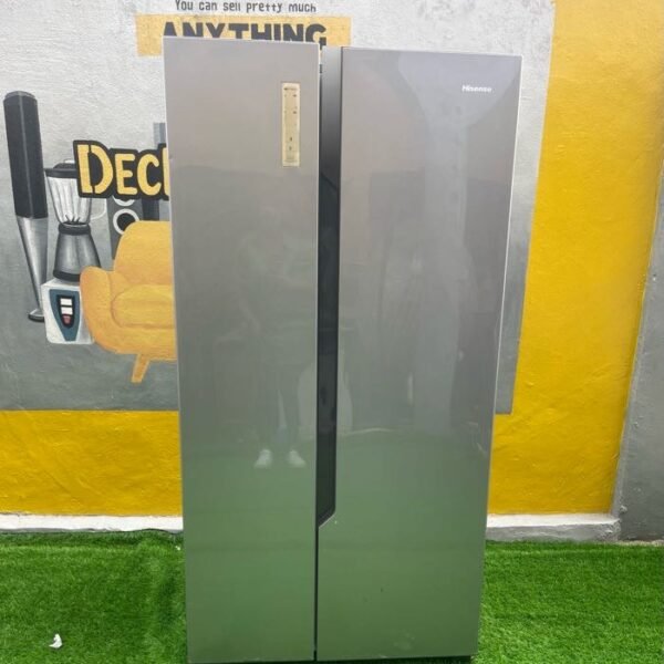 Neatly Used Hisense 67WS 516L Side by Side Refrigerator