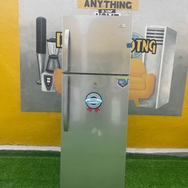 Barely Used 350 LITRES HAIER THERMOCOOL DOUBLE DOOR REFRIGERATOR(HRF-350ALUX)