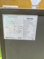 Barely Used 154 LITRES HISENSE DOUBLE DOOR REFRIGERATOR (REF200DR) - Image 3