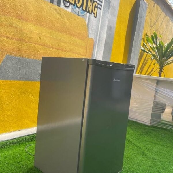 Barely Used 100 LITRES HISENSE SINGLE DOOR REFRIGERATOR (REF100DR)