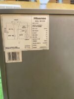 Barely Used 100 LITRES HISENSE SINGLE DOOR REFRIGERATOR (REF100DR) - Image 6