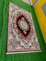 BARELY USED 7BY10 TURKISH CENTER RUG (009)