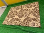 NEATLY USED 5BY7 CENTER RUG (014)