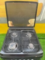 USED 4 BURNER BRUHM STANDING GAS COOKER (BGC-6640G2) (SLIGHTLY RUSTED ) - Image 2