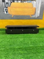 BARELY USED LOW BROWN TV CONSOLE(004) - Image 4