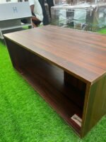 BARELY USED BROWN CENTER TABLE(001) - Image 5
