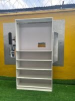 BARELY USED MULTIPURPOSE SHELF WITH ONE RAIL - Image 4