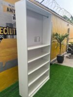 BARELY USED MULTIPURPOSE SHELF WITH ONE RAIL - Image 6