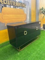 BARELY USED TOP QUALITY HIGH GLOSSY LIFEMATE SIDE CONSOLE - Image 4