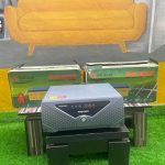 BRAND NEW 1.7KVA MOPOWER INVERTER WITH TWO 12V200AH SOLAR GEL BATTERY