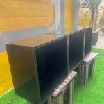 NEATLY USED 3 IN 1 FLOATING BOX SHELF