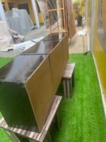 NEATLY USED 3 IN 1 FLOATING BOX SHELF - Image 3