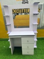 NEATLY USED WHITE DRESSING TABLE WITHOUT MIRROR - Image 5