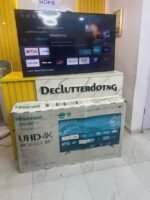 RELATIVELY NEW 55" HISENSE 4K UHD SMART TV (A6 SERIES) (55A6G)