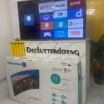 BARELY USED 55" HISENSE 4K UHD SMART CURVED TV (SERIES 6) (55M5600UCW)