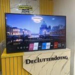 BARELY USED LG 60" THINQ AI 4K UHD SMART TV (60UN7100PVA) (tiny faint line on it but deos not affect the tv)