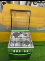 BARELY USED Maxi 50*50 (3+1) Burner Gas Cooker INOX green - Image 6