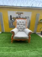 Barely Used Royal Accent Chair - Image 3