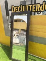 Barely Used Black Wooden Mirror (001) - Image 3