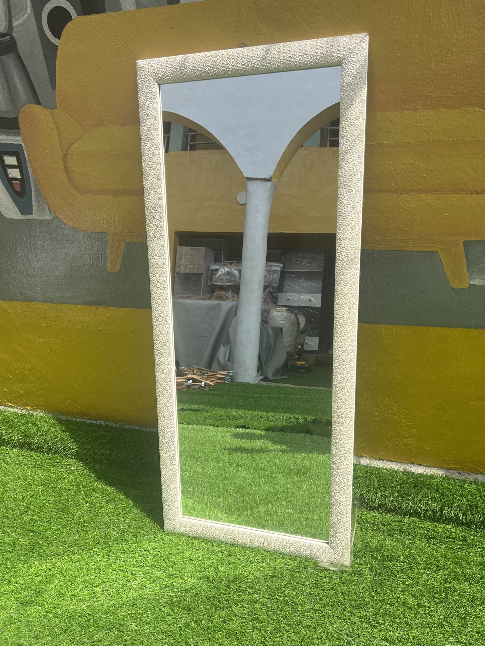 IMG_5590 Brand New White Mirror (004) - Image 1