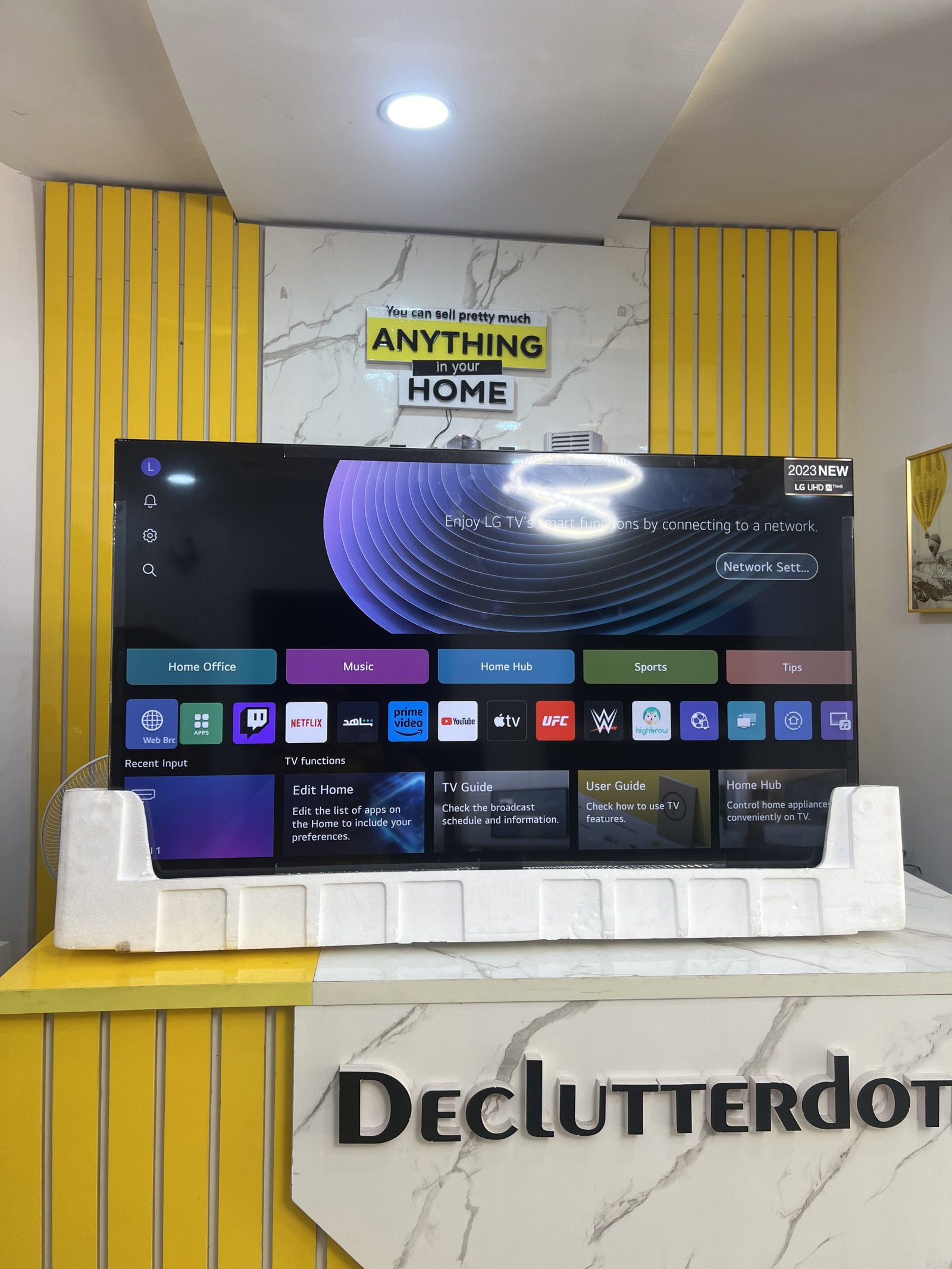 IMG_7539 Brand New LGb 50inch ThinQ Ai UHD 4K Smart TV UR73 Series (50UR73) - Image 1