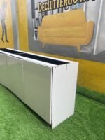 Barely Used Top Quality High Glossy Wood TV Console - Image 7