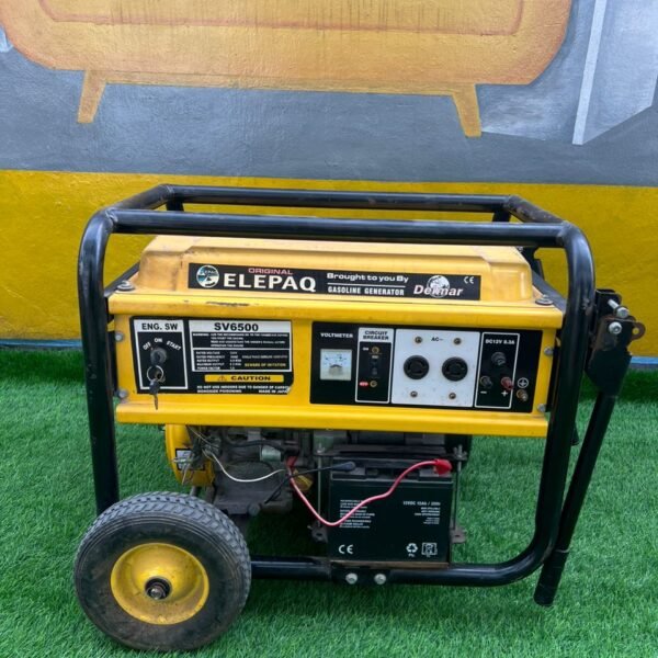 Neatly Used 8kva Elepaq Generator  ~ key starter not working