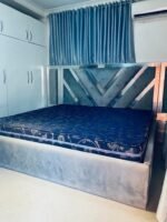 Relatively New Top Quality 6BY7 Bedframe With Full Orthopedic Mattress And Two Side Drawer - Image 2