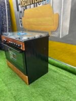 Brand New Scanfrost 90x60 4 Gas Burner + 2 Electric Hotplate Standing Cooker Wood Finish(SFC9425NGF) - Image 8