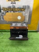 Brand New Scanfrost 90x60 4 Gas Burner + 2 Electric Hotplate Standing Cooker Wood Finish(SFC9425NGF) - Image 10
