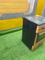 Neatly Used Maxi 60*60 (3+1) Burner Gas Cooker IGL Wood - Image 5