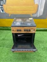 Neatly Used Maxi 60*60 (3+1) Burner Gas Cooker IGL Wood - Image 9