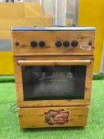Neatly Used Maxi 60*60 (3+1) Burner Gas Cooker IGL Wood