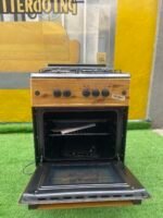 Neatly Used Maxi 60*60 (3+1) Burner Gas Cooker IGL Wood - Image 2