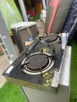Neatly Used Qasa Infrared Glass Table Top Gas Cooker for Gas Saving (QGC-2BG)