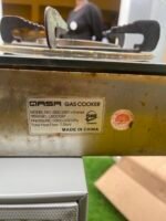 Neatly Used Qasa Infrared Glass Table Top Gas Cooker for Gas Saving (QGC-2BG) - Image 5
