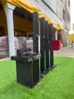 Neatly Used Lg 1000W 4 Standing Speaker Home Theater With Woofer And Dvd - Image 7