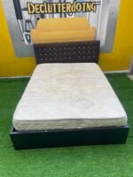 Neatly Used 4by6 Bedframe With Mattress(see slide for defect) - Image 9