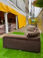 5 Seater L Shape Sofa ( needs cleaning and adjustment) - Image 6