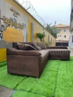 5 Seater L Shape Sofa ( needs cleaning and adjustment) - Image 8
