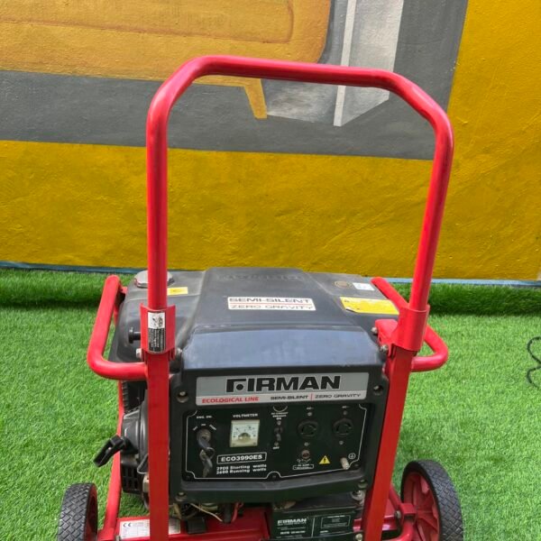 Neatly Used Firman 2.5kva ECO3990ES Dual Fuel Generator (key starter not working)