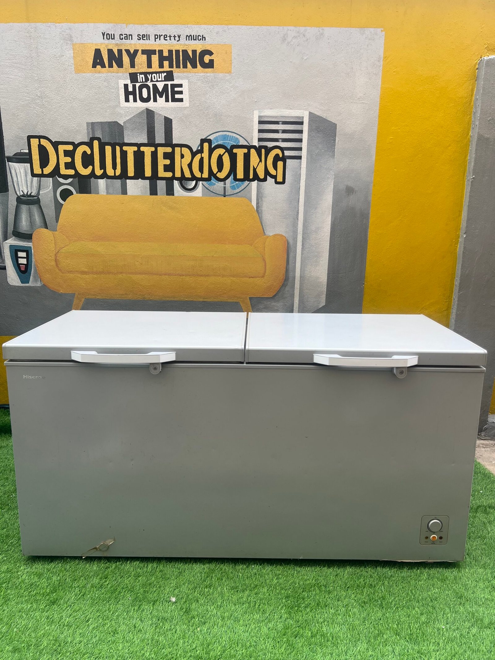 IMG_9207 Barely Used 500L Hisense Double Door Chest Freezer ( FC66DD) - Image 1