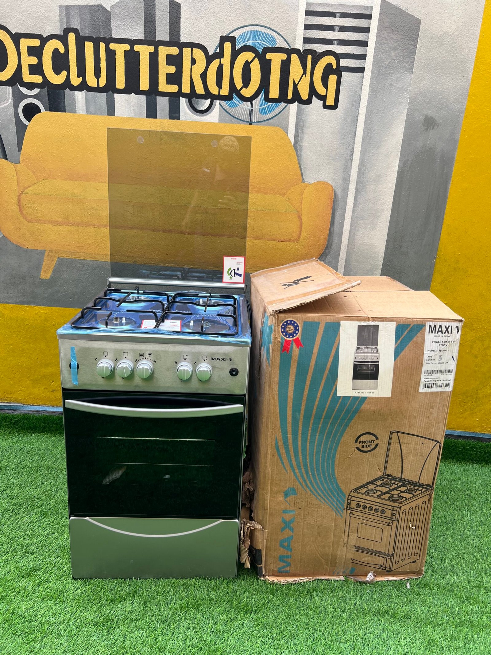 IMG_0020 Brand New Maxi 4 Burner Gas Cooker - Image 1