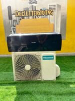 Barely Used 1HP Hisense Black Face Split Air Conditioner- Copper Condenser With Full Installation Kit(AS09DE) - Image 4