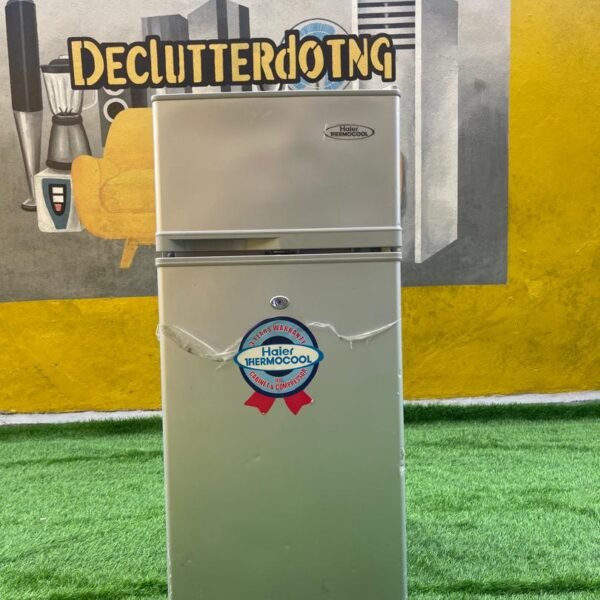 Barely Used 95 Liters Haier Thermocool Double Door Inverter Fridge (95BEX SLV)