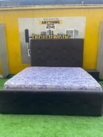 Neatly Used 6by6 Bedframe With Mattress