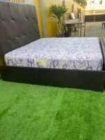 Neatly Used 6by6 Bedframe With Mattress - Image 3