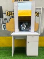 Neatly Used Dressing Table With Mirror(slightly stained)